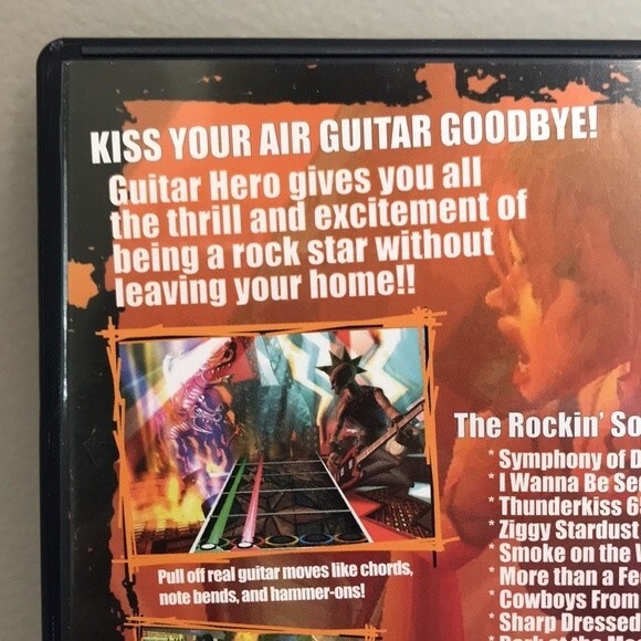 Guitar Hero for PlayStation 2 CD - Picture 3 of 8